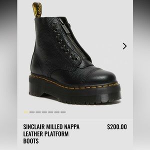 Doc Martens Sinclair Platform Boots